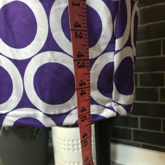 Mock Neck Slit Back Polka Dot Dress - Picture 8 of 12